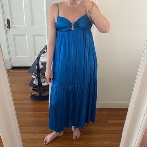 Zara Royal Blue Maxi Dress